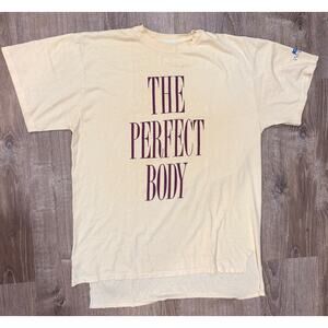 Vintage Perfect Body T-Shirt 90's Kohler Single Stitch Grunge Raunchy